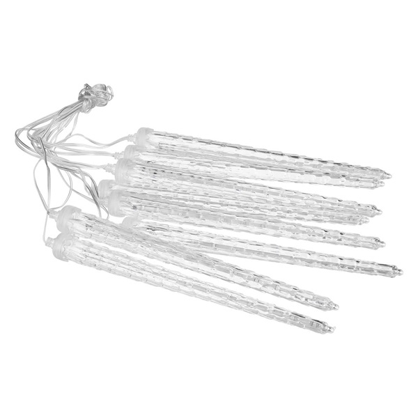 Гирлянда TDM Сосульки фигурные 176LED, 8 шт, падающий синий свет, 250В, 2,1м, IP44