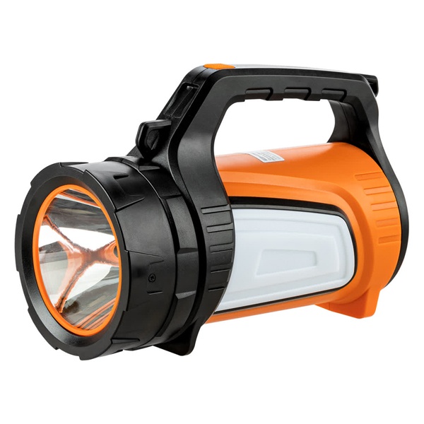 Фонарь светодиодный TDM Прожектор 10 аккумуляторный 10W LED+12 SMD+12 SMD 350Lm 3,7V 2,4Ah USB