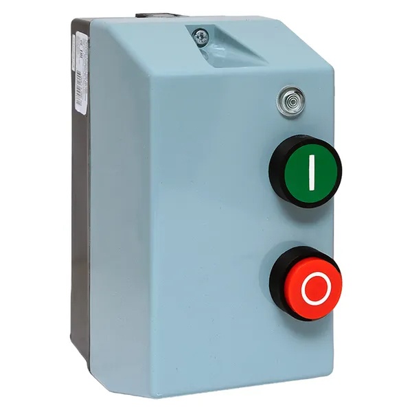 Пускатель в корпусе EKF КМЭ 9А 230В с РТЭ 7-10А и индикатором IP65