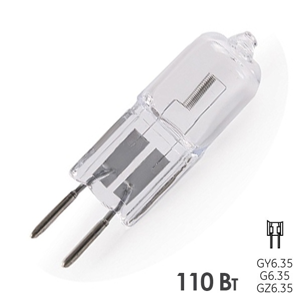 Лампа галогенная Narva 55242 HLL 110W 22,8V GY6,35 2500lm L44x11mm