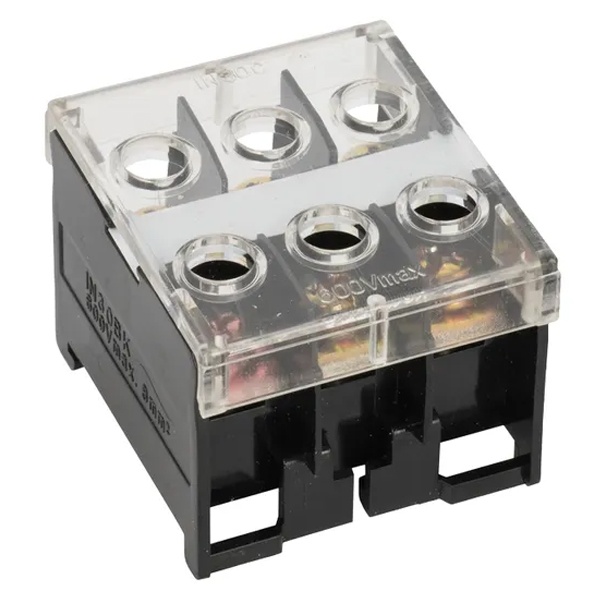 Терминал EKF PROxima клеммный БЗД-3 до 10,0 мм2 50A 3 клеммные пары