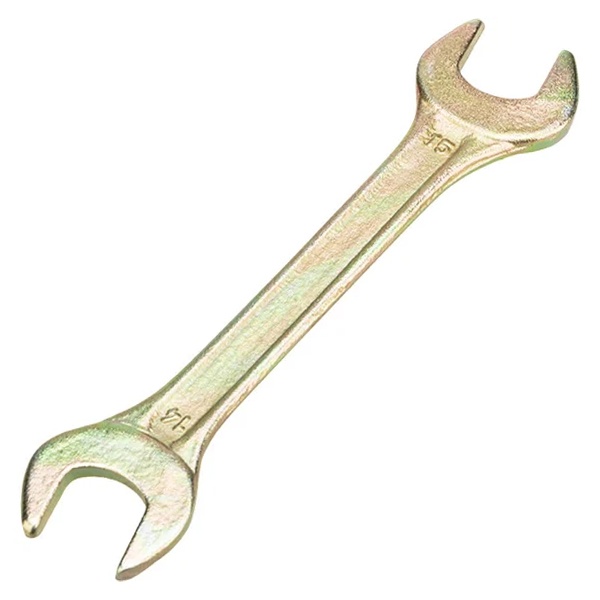 Ключ рожковый 14х15 мм, желтый цинк Rexant