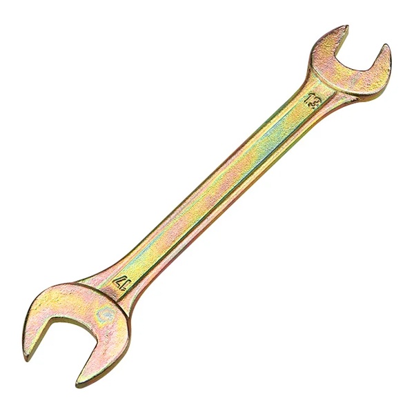 Ключ рожковый 13х17 мм, желтый цинк Rexant