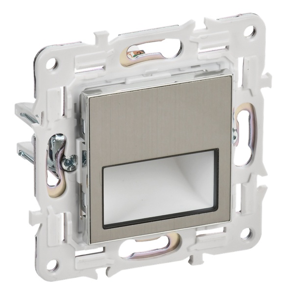 Подсветка LED встраиваемая ИЭК SKANDY SK-L01N никель