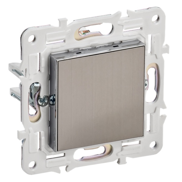 Заглушка с суппортом ИЭК SKANDY SK-C01N никель