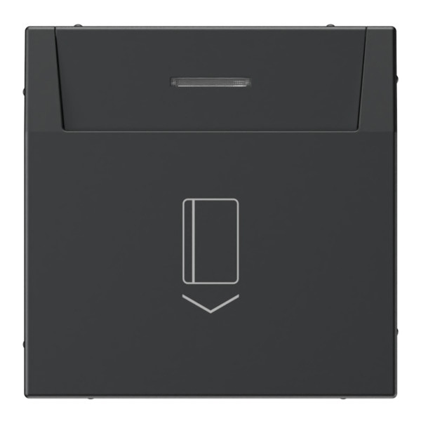 Выключатель карточный SE ArtGallery 10А без задержки времени автозажим карбон