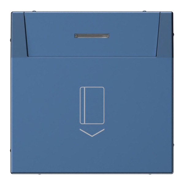 Выключатель карточный SE ArtGallery 10А без задержки времени автозажим аквамарин