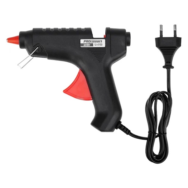 Пистолет клеевой PROconnect 40Вт стержень 11мм (блистер)