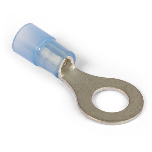 Наконечник кабельный КВТ кольцевой изолированный НКИ(н) 2.5-6 Профи М6 нейлоновая манжета 1-2,5мм2