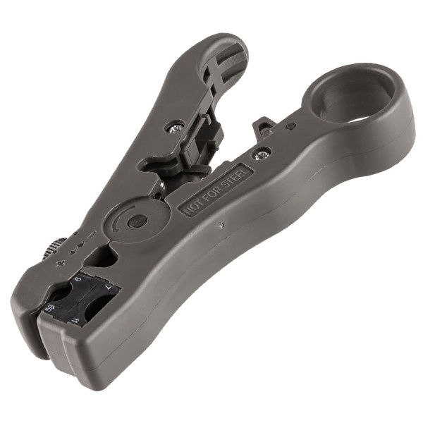 Съемник изоляции TDM СИ-ВК, для зачистки кабеля типа RG-6, RG-59, RG-7, RG-11, МастерЭлектрик