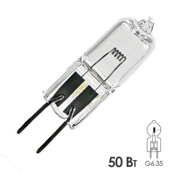Лампа специальная галогенная Narva 55241 HLL 50W 22,8V G6,35 950lm