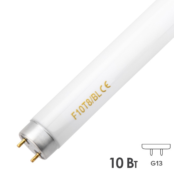 Лампа в ловушки для насекомых T8 10W G13 L346mm сушка гель-лака-полимер, для уничтожителя S 80м2