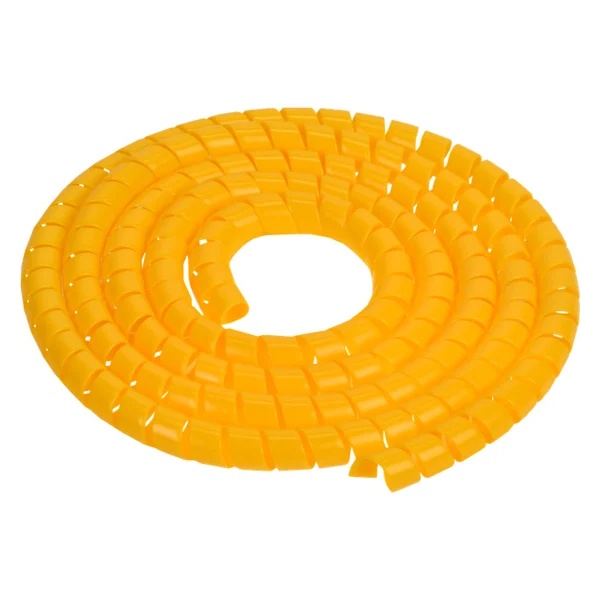 Спираль монтажная ИЭК СП-12 диаметр 12мм желтая (2м/упак)