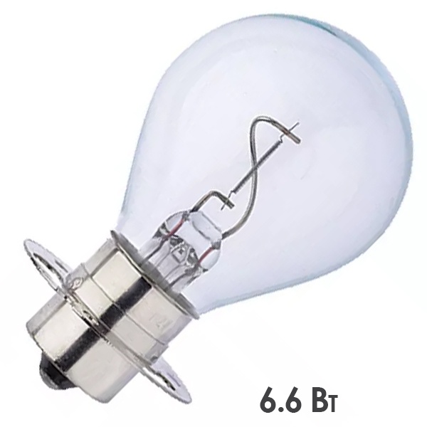 Лампа специальная галогенная Dr. Fischer 6.6W 12V 0.55A SX15s m. P30s-Ring C8 S8 сигнальная