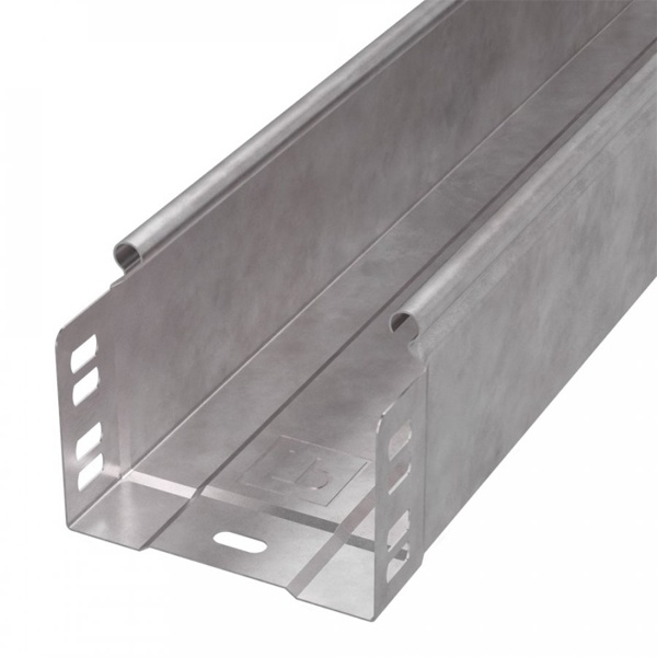 Лоток неперфорированный Промрукав Стандарт HDZ 100х80х3000 (0,7 мм) (6 м/уп)