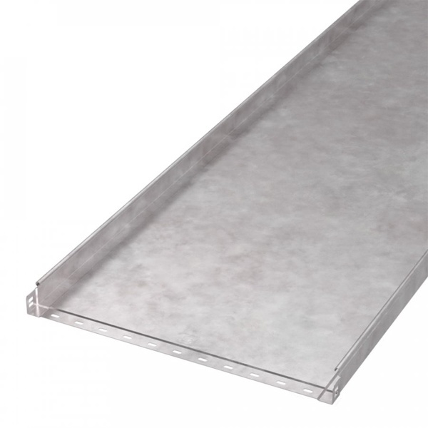 Лоток неперфорированный Промрукав Стандарт HDZ 600х50х3000 (1,0 мм) (6 м/уп)