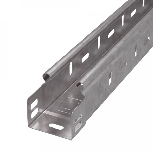 Лоток перфорированный Промрукав Стандарт HDZ 50х50х3000 (0,7 мм) (24 м/уп)