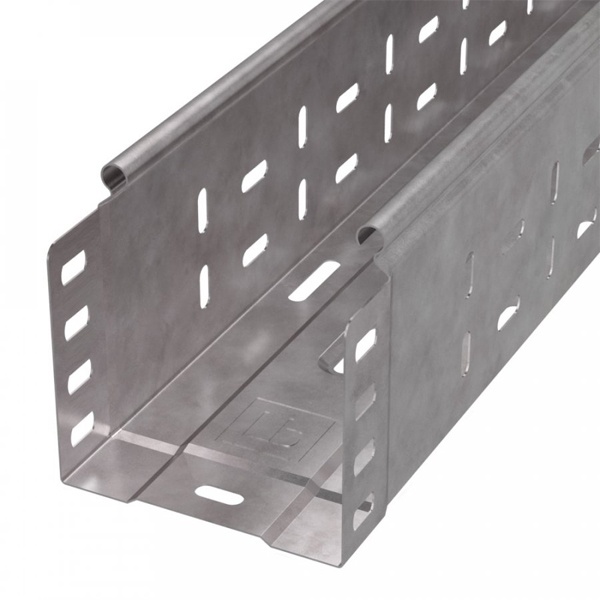 Лоток перфорированный Промрукав Стандарт HDZ 100х100х3000 (1,0 мм) (6 м/уп)