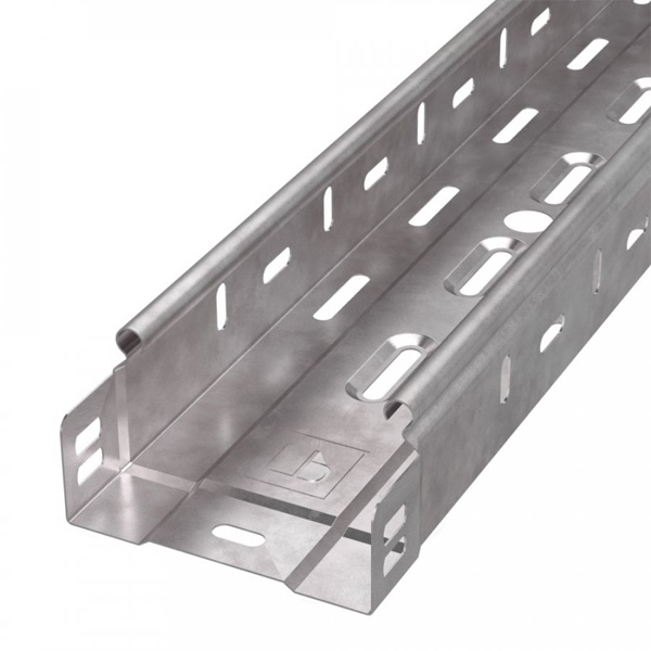 Лоток перфорированный Промрукав Стандарт HDZ 100х50х3000 (1,0 мм) (6 м/уп)