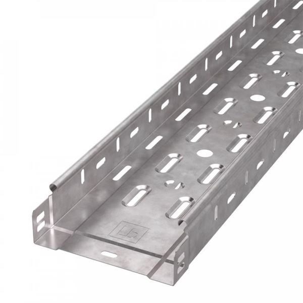 Лоток перфорированный Промрукав Стандарт HDZ 150х50х3000 (0,7 мм) (6 м/уп)