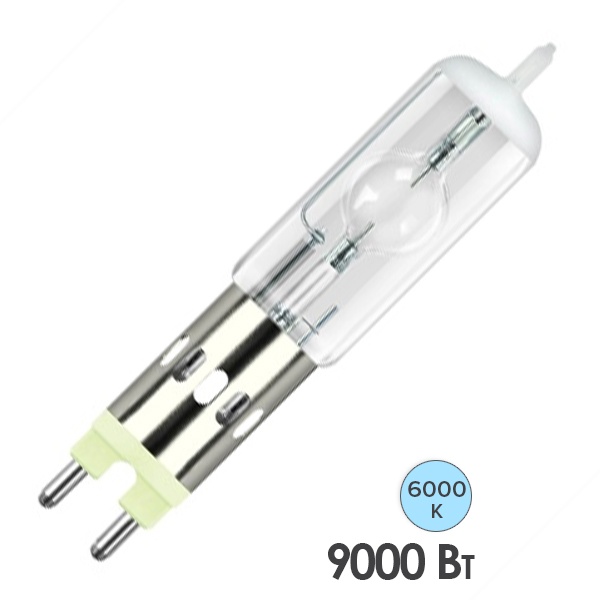 Лампа специальная металлогалогенная Osram HMI 9000W SE 6000K 56A GX38 875000Lm 400h 380x80mm