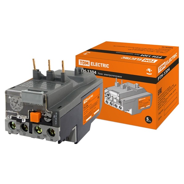 Реле электротепловое TDM РТН-1304 0,4-0,63А