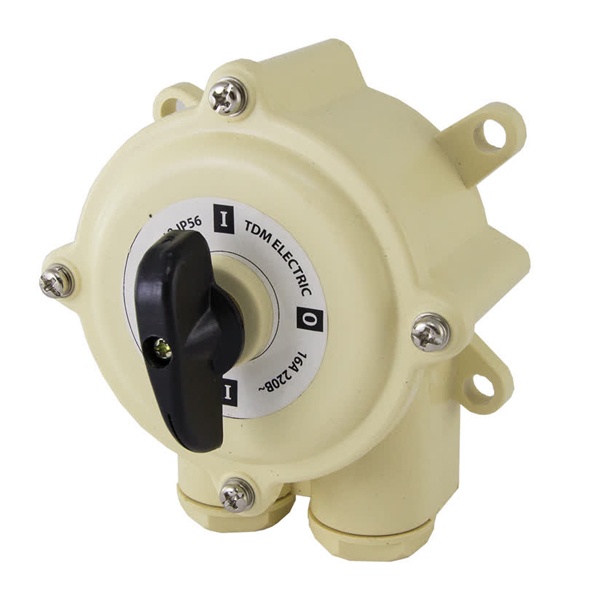 Пакетный выключатель TDM ПВ1-16 1П 16А пластиковый корпус IP56