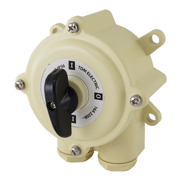 Пакетный выключатель TDM ПВ3-40 3П 40А пластиковый корпус IP56