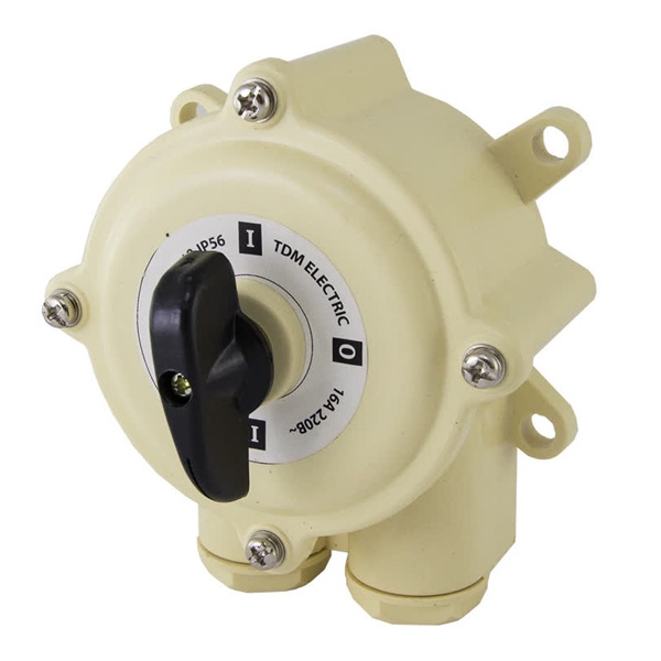 Пакетный выключатель TDM ПВ2-100 2П 100А пластиковый корпус IP56