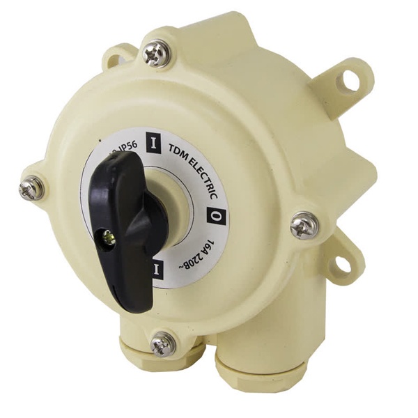 Пакетный выключатель TDM ПВ3-100 3П 100А пластиковый корпус IP56