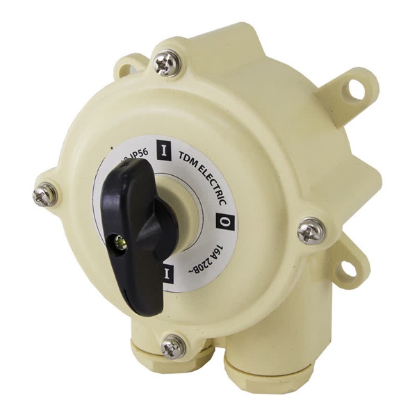 Пакетный переключатель TDM ПП4-40/Н2 4П 40А пластиковый корпус IP56