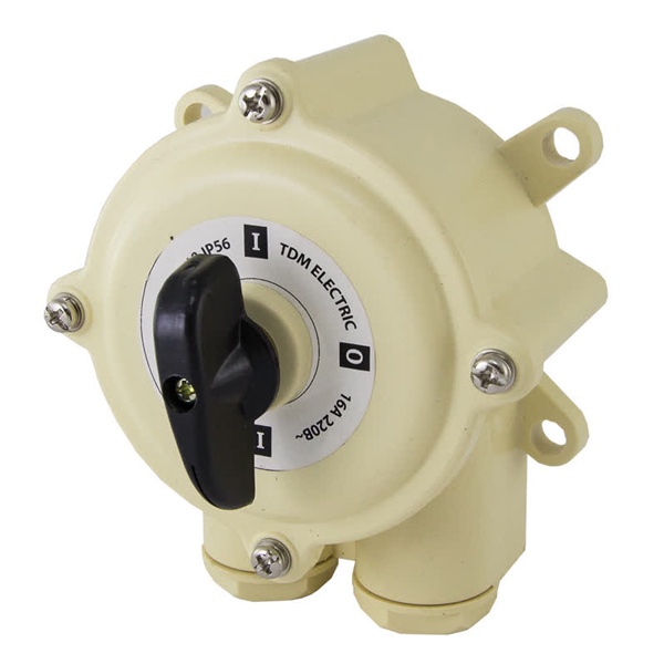 Пакетный переключатель TDM ПП2-100/Н2 2П 100А пластиковый корпус IP56