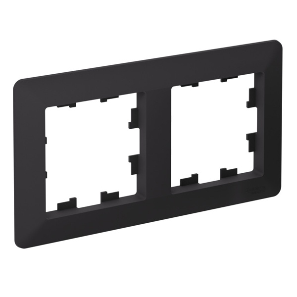 Рамка SE AtlasDesign Air 2 поста, карбон/дымчатый черный