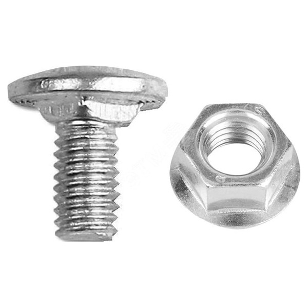 Комплект соединительный Промрукав (Винт М6х10+гайка М6 DIN 6923) (100 шт/уп)