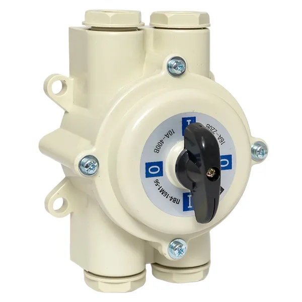 Пакетный выключатель EKF PROxima ПВ 4-16 М1 4П 16А пластиковый корпус IP56