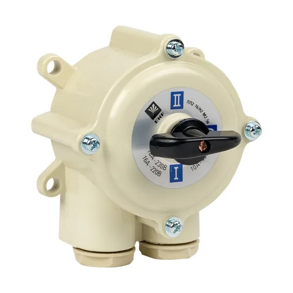 Пакетный переключатель EKF PROxima ПП 2-16/Н2 М2 2П 16А пластиковый корпус IP56