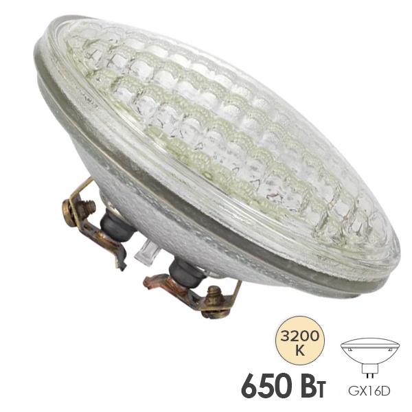 Лампа галогенная Osram DWE PAR36 650W 3200K 120V MFL винтовые клеммы