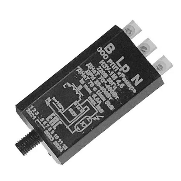 ИЗУ-1М Ремар 35/400 220V 4,6A 3 контакта для ДРИ 35-400W/ДНаТ 70-400W ламп