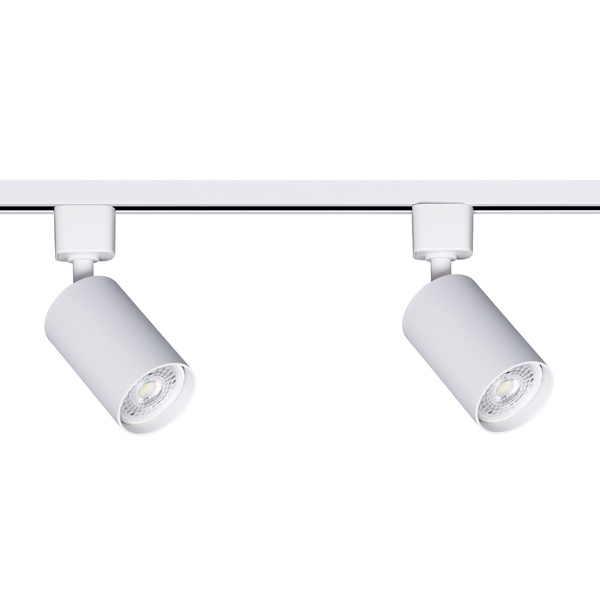 Трековая система Ledvance комплект белый (шинопровод 1м/3 светильника/3 лампы GU10 Osram)
