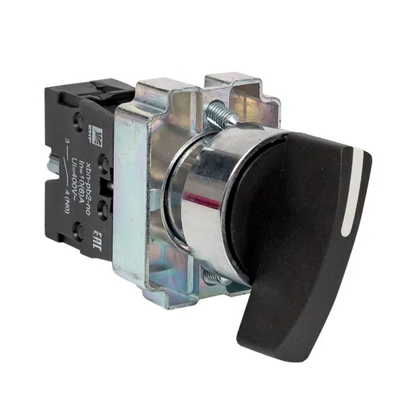 Переключатель в сборе EKF BJ21 22мм 2 фиксированных положения 1NO длинная ручка IP40