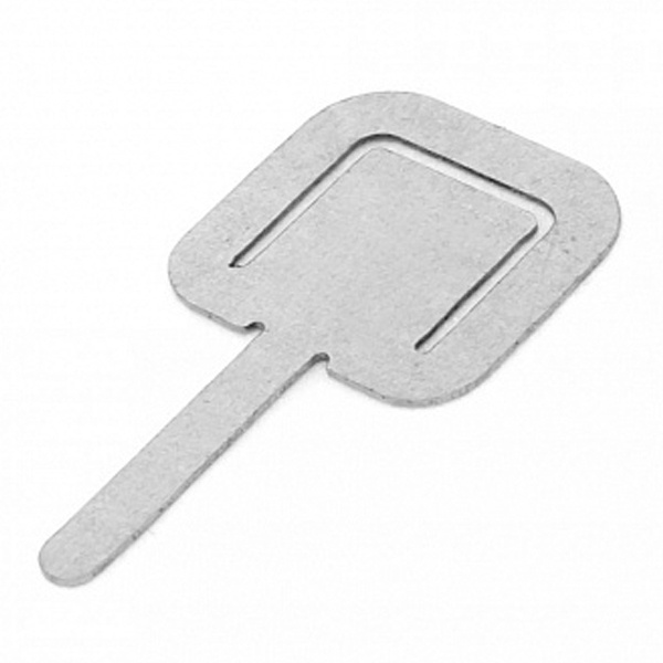 Хомут Промрукав металлический (FR ПР-25 ПМ) диаметр кабеля 9 мм для прямого монтажа [100шт]