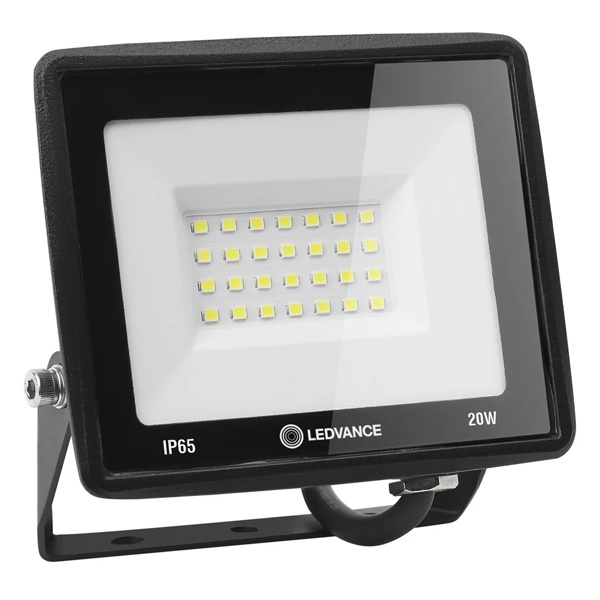 Прожектор светодиодный Ledvance FL ECO 20W 4000K 2000Lm 110° IP65 чёрный