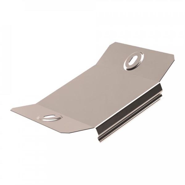 Крышка угла Промрукав вертикального внутреннего 90 градусов Стандарт INOX (AISI 409) 100 мм