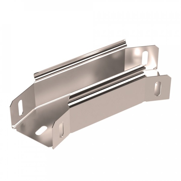 Угол горизонтальный Промрукав 45 градусов Стандарт INOX (AISI 409) 50х50