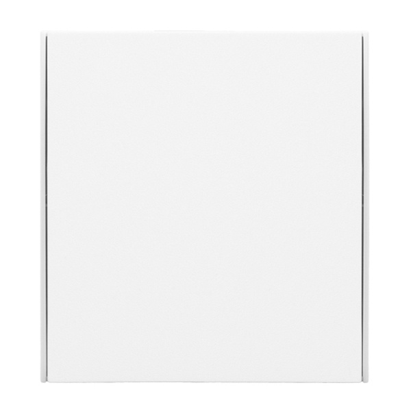 Выключатель одноклавишный Kranz Miele Strong 10А с рамкой жемчуг