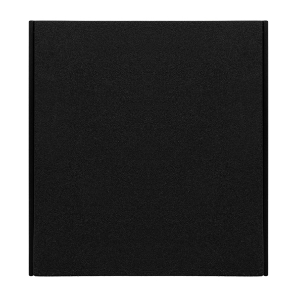 Выключатель одноклавишный Kranz Miele Strong 10А с рамкой антрацит