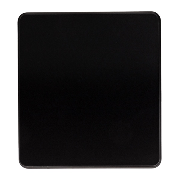 Переключатель одноклавишный Kranz Miele Round 10А с рамкой оникс