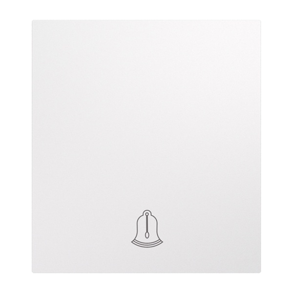 Кнопка одноклавишная Kranz Miele Strong 10А с рамкой жемчуг