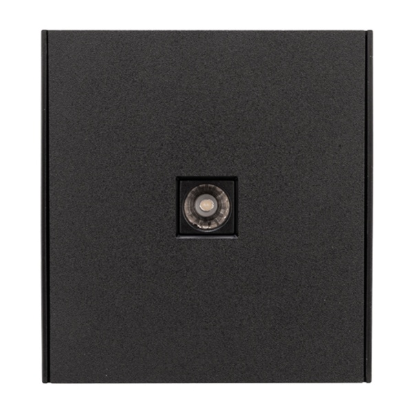 Розетка TV Kranz Miele Strong с рамкой антрацит