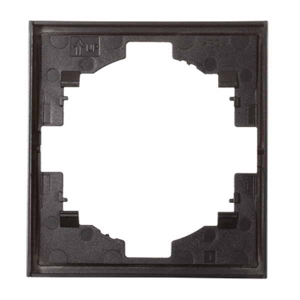 Рамка Kranz Miele Strong 1 пост антрацит